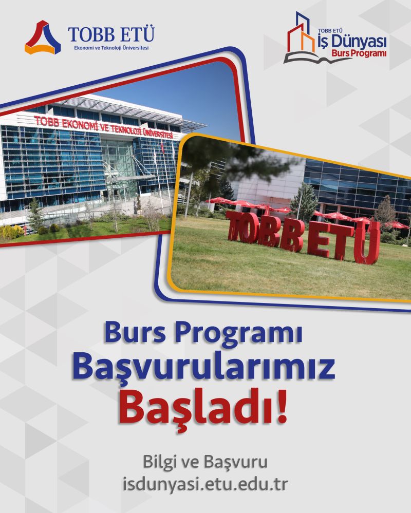 İş Dünyası Burs Programı Başvuruları Başladı!