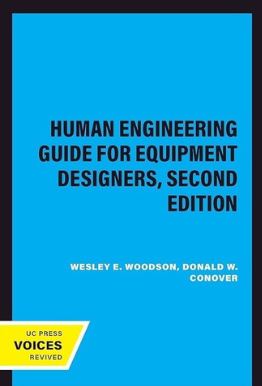 Human Engineering Guide for Equipment Designers (eBook)